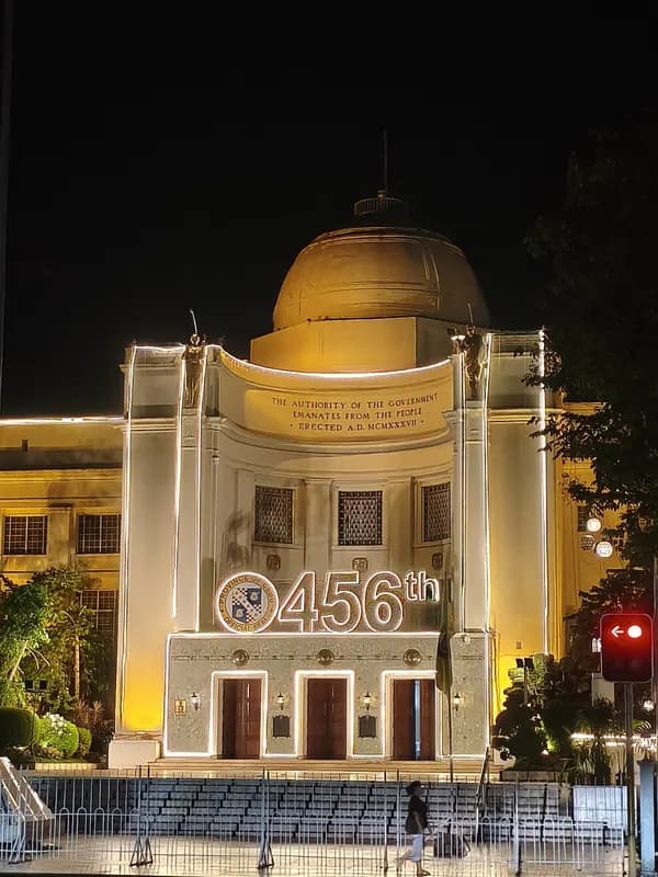 Cebu City Capitol at night