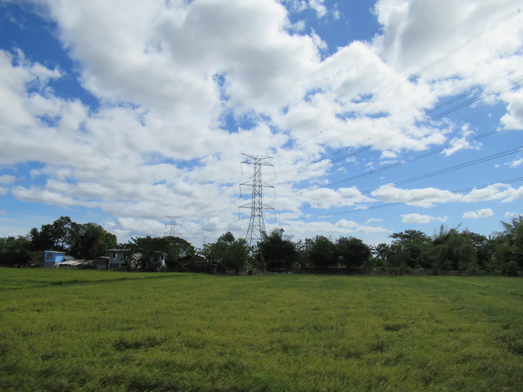 Electricity pylons in the Philippines Bulacan 25