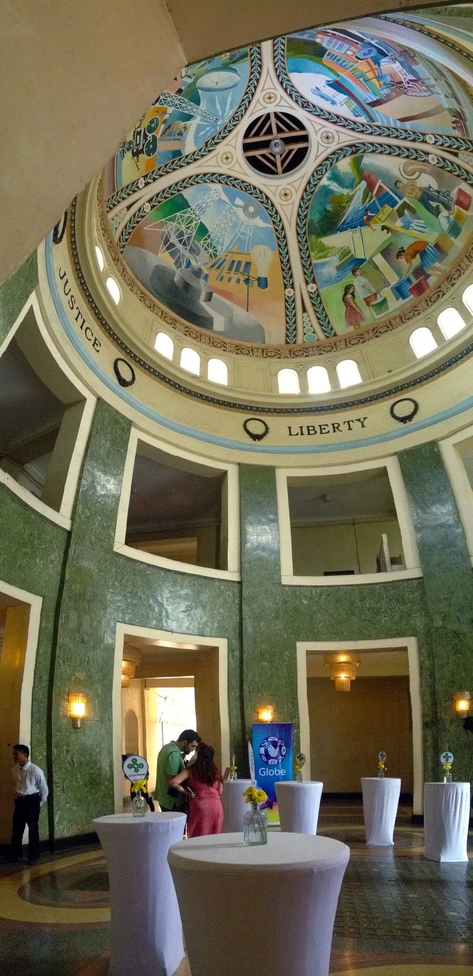Panorama of inside of Cebu Provincial Capitol Hall during Global Voices Citizen Media Summit 2014 01