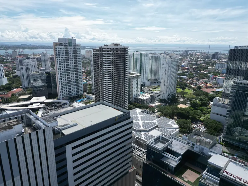 Cebu Business Park, Bohol Avenue drone view (Cebu City; 01-21-2025)