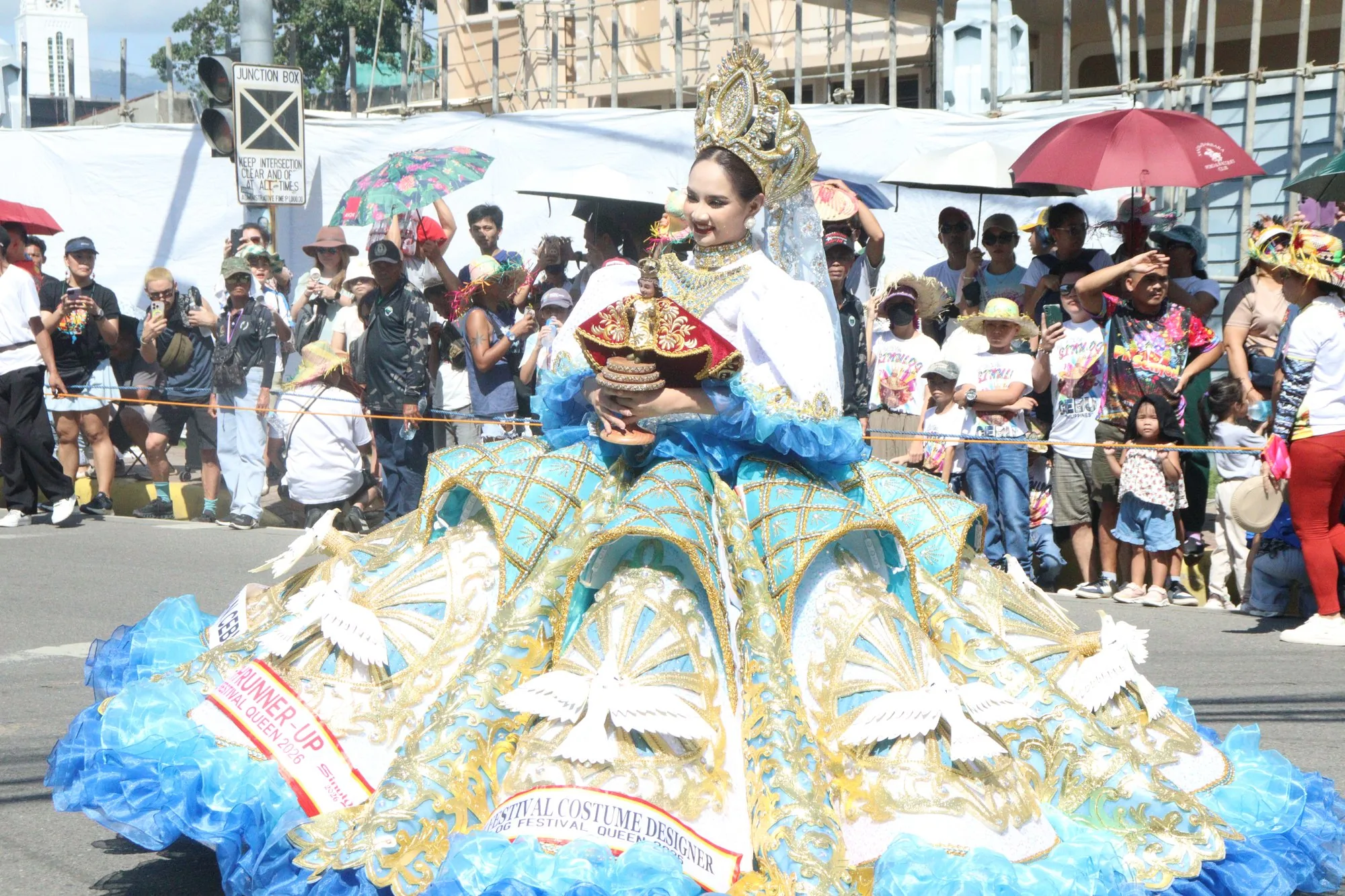 Sinulog Festival Queen 2026 Fourth Runner-Up Chanel Catao from Barangay Inayawan, Cebu City