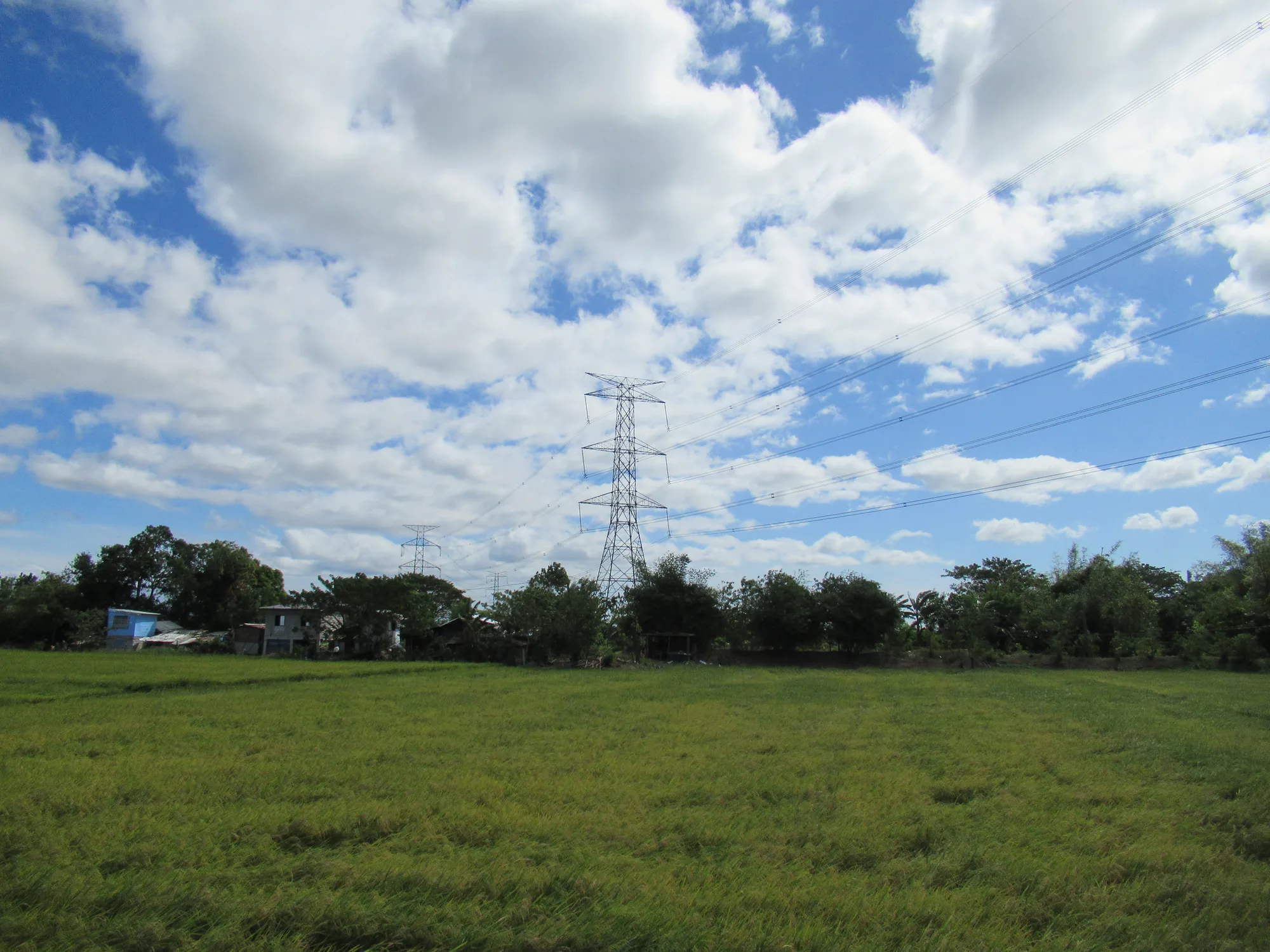 Electricity pylons in the Philippines Bulacan 25