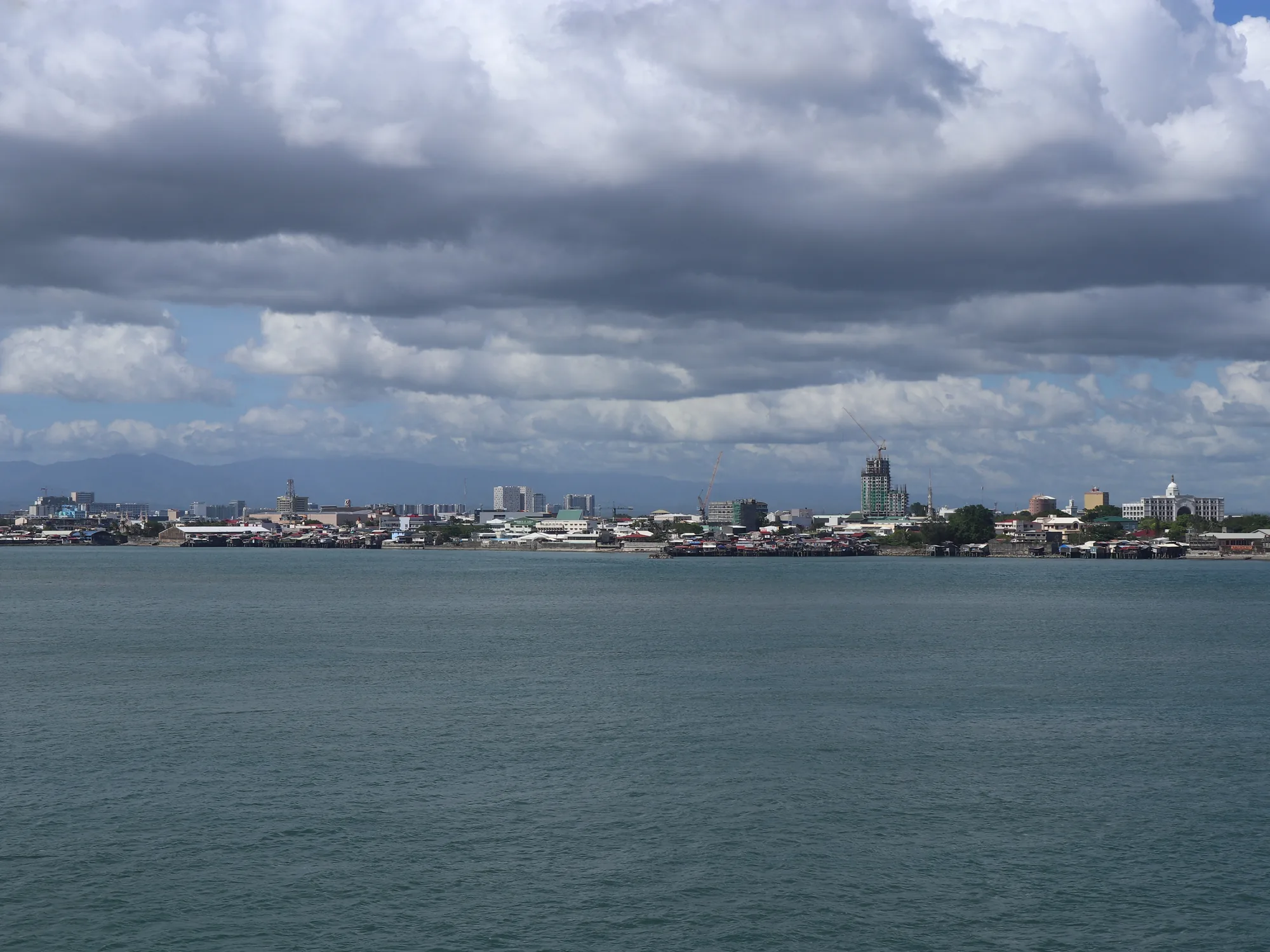 Iloilo City proper skyline Iloilo Strait (Iloilo City; 11-28-2024)