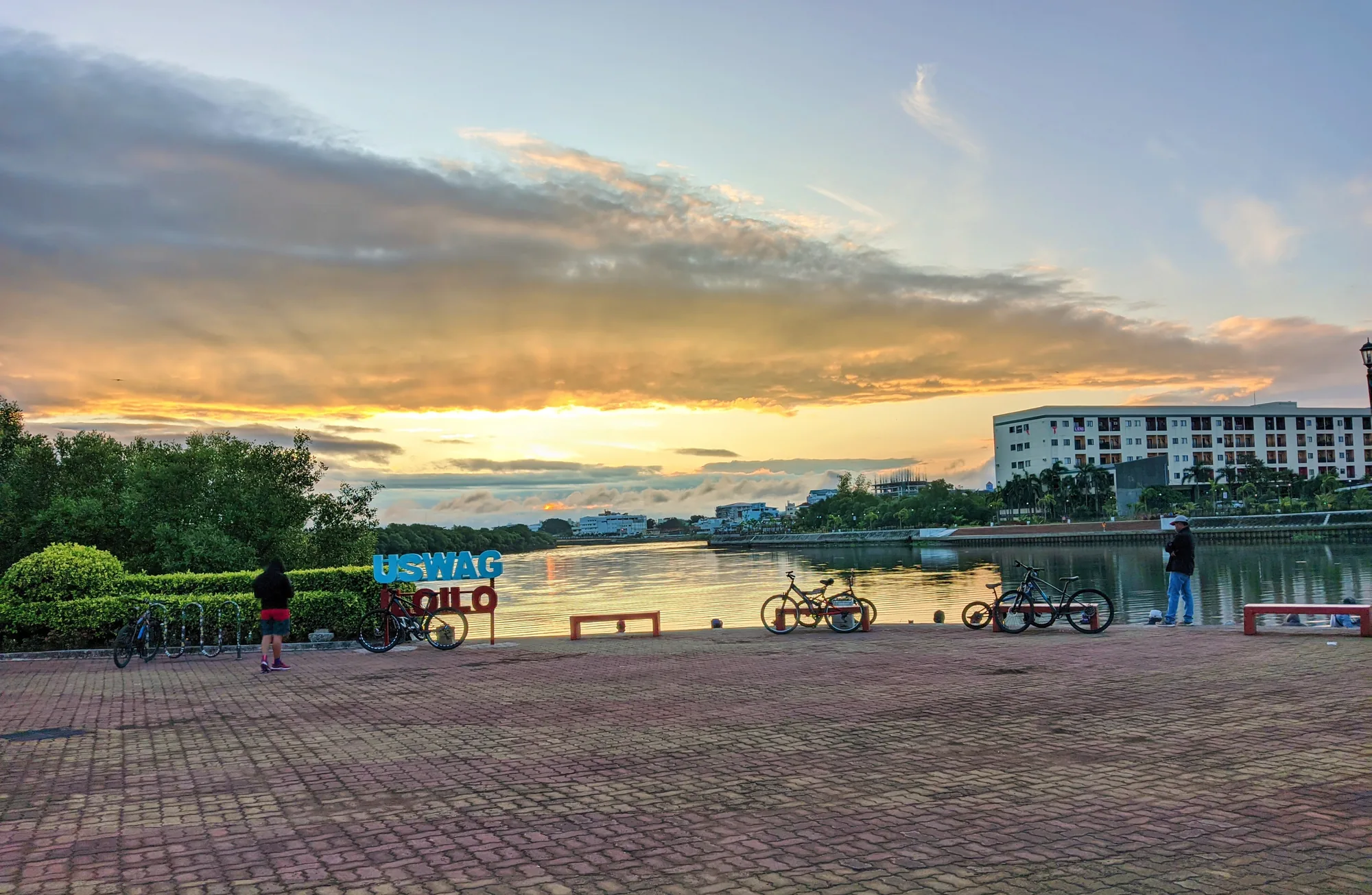 Iloilo River Esplanade Sunrise